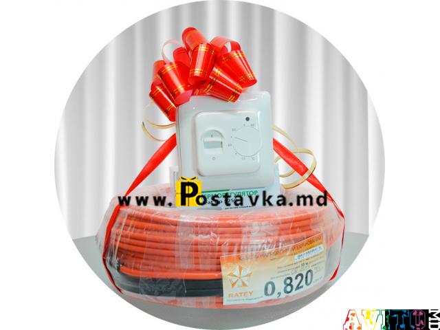 Акция! Кабель для теплого пола + терморегулятор в Подарок!
