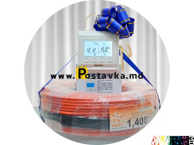 Акция! Кабель для теплого пола + терморегулятор в Подарок!