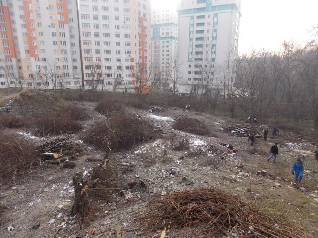 Уборка запущенных участков. Благоустройство.