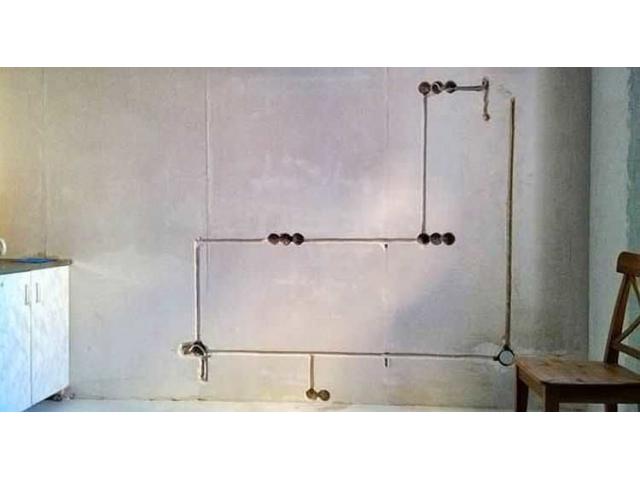 Демонтажные работы, штробление.