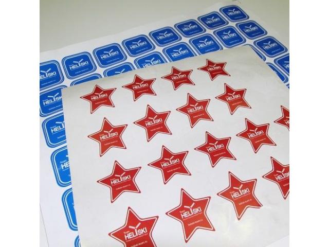 Контурная резка изображений. самоклеющейся пленки, изготовление стикеров, наклеек