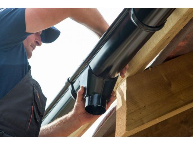 Монтаж водосточной системы