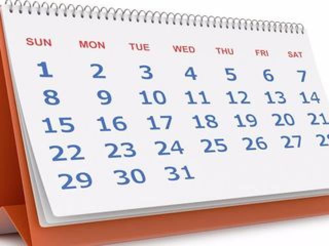 Настольный календарь.