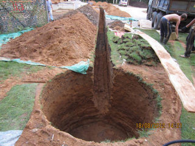 Копаем траншей