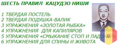 Подушка-валик по системе здоровья Кацудзо Ниши