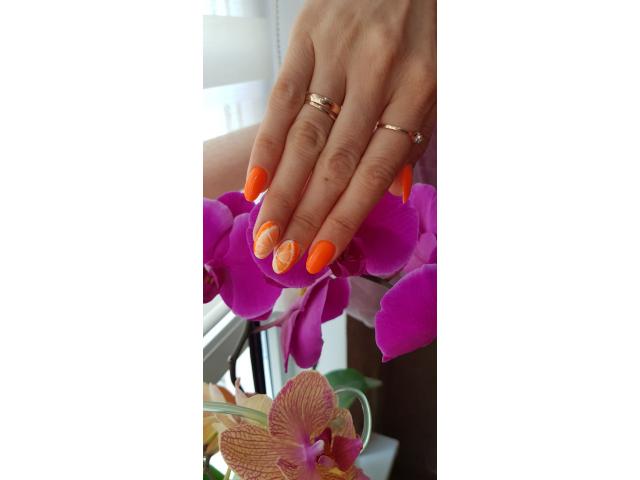 Наращивание ногтей коррекция гель лак педикюр