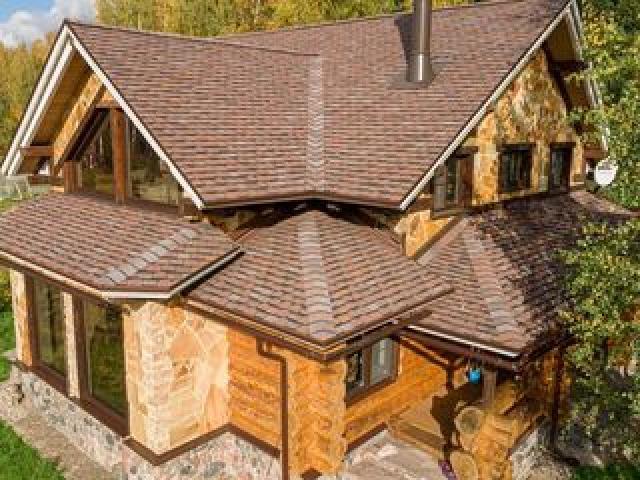 Замена старого шифера на гибкую черепицу