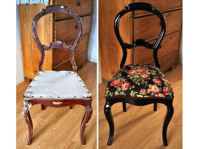 Перетяжка любой сложности! Реставрация и ремонт мебели.