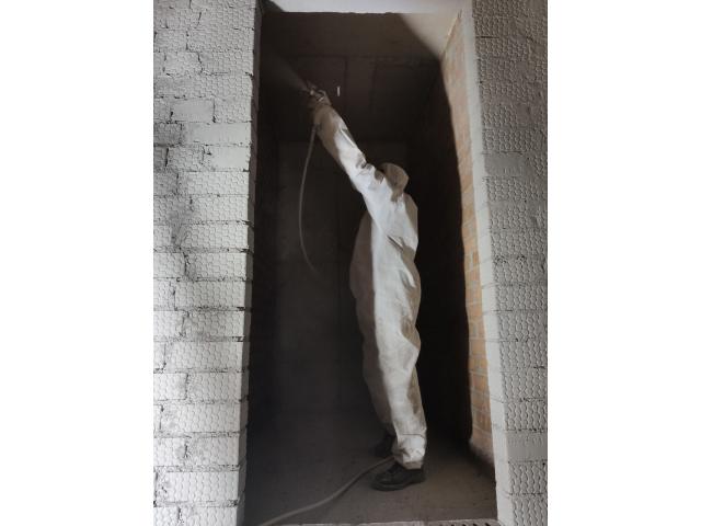 Безвоздушная покраска, декоративная штукатурка.