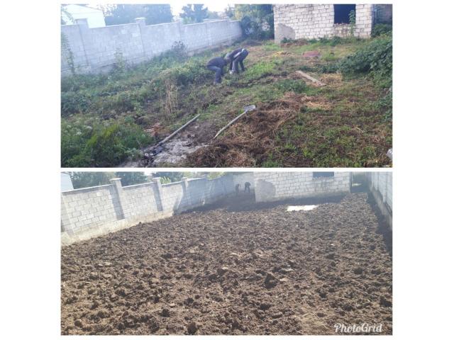 Благоустройство (уборка дачных участков) .