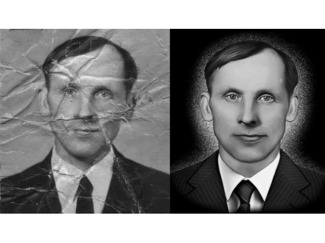 Oбработка фотографий для памятников .