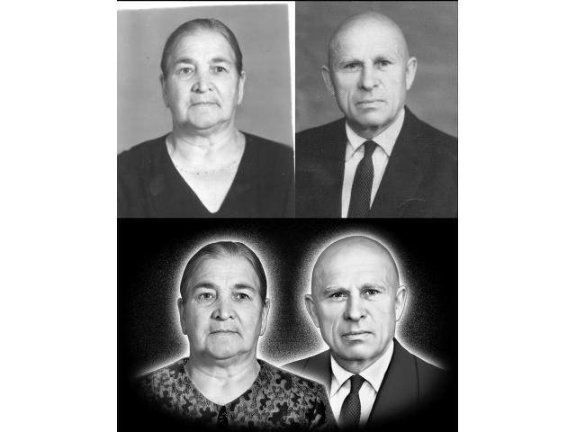 Oбработка фотографий для памятников .