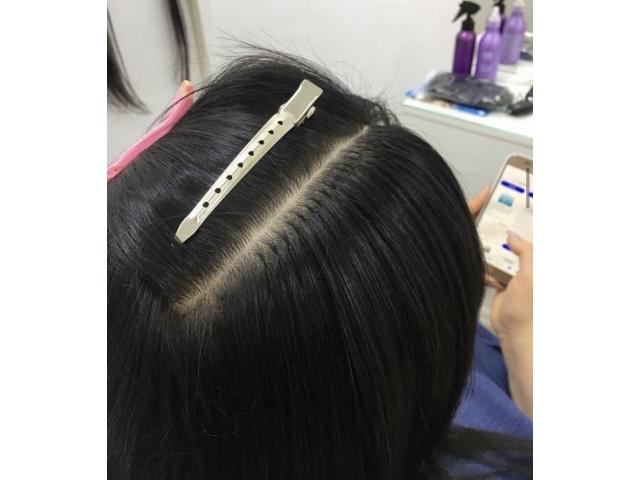 Наращивание волос по горячей итальянской технологии!