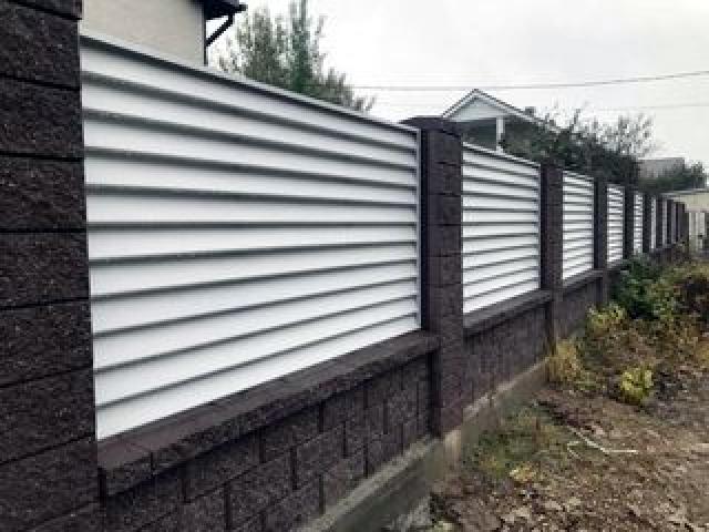 Изготовление и монтаж заборов .