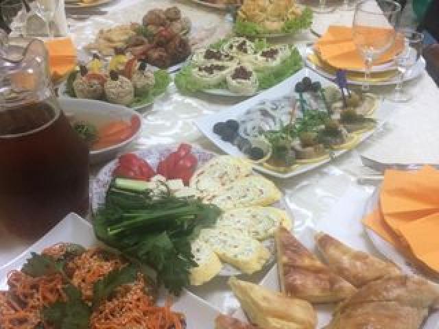 Зал для проведения праздника и поминальных мероприятий.