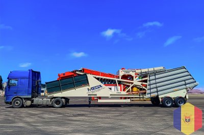 МОБИЛЬНЫЙ БЕТОННЫЙ ЗАВОД – 100 м³/ч – ГОТОВ К ПОСТАВКЕ