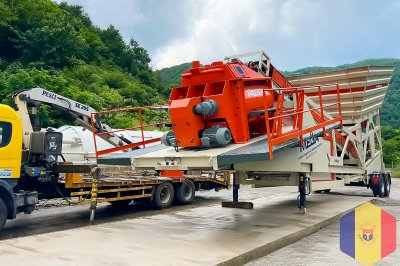 МОБИЛЬНЫЙ БЕТОННЫЙ ЗАВОД – 100 м³/ч – ГОТОВ К ПОСТАВКЕ