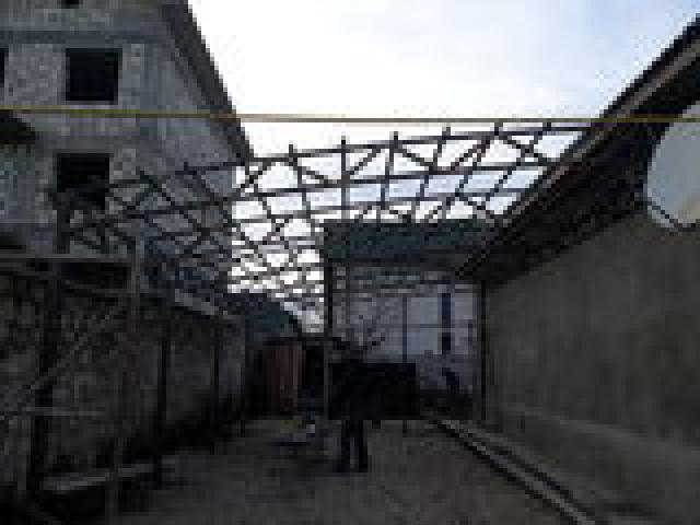 Навесы беседки терасы.