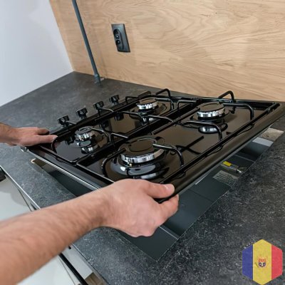 Подключение электроплиты. Установка газовой плиты. Замена духовки. Кишинев Молдова.