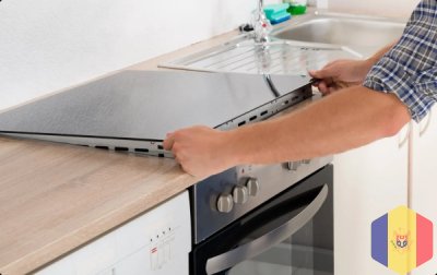 Подключение электроплиты. Установка газовой плиты. Замена духовки. Кишинев Молдова.