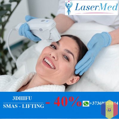 Face lift "Nefertiti" prin metoda 3D HIFU SMAS