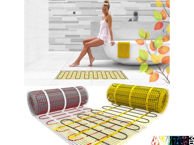 Осенние Скидки! Теплый пол электрический, кабельный, пленочный, инфракрасный, маты, терморегуляторы!