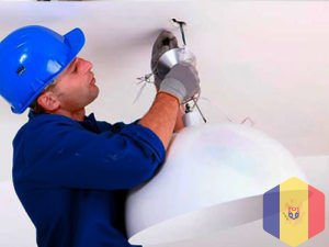 Электрик на дом, муж на час. Замена ламп