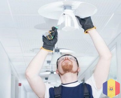 Электрик на дом, муж на час. Замена ламп