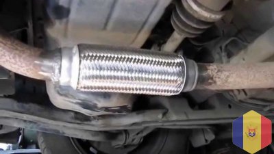 Замена гофры, Сварка глушителя