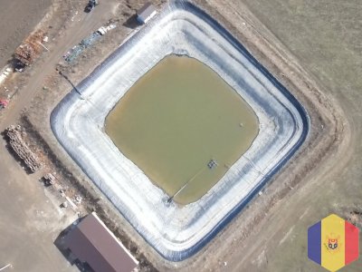 Накопительные бассейны с геомембраной под ключ