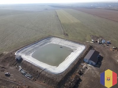 Накопительные бассейны с геомембраной под ключ