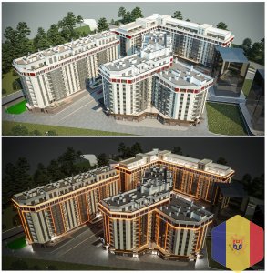 Двухкомнатная квартира, 60 квадратных метров, Дурлешты, Кишинёв