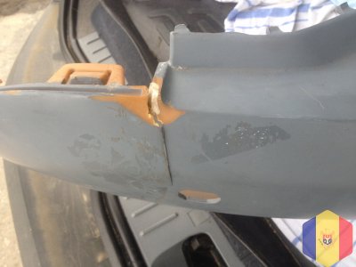 Ремонт полиуретанового бампера