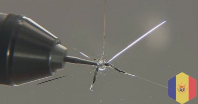 Ремонт лобового стекла автомобиля, трещины, трещины и сколы