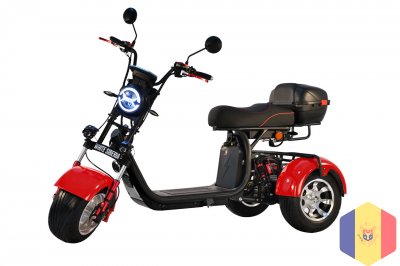 Электроскутер White Siberia Pro Trike