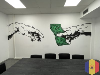 Художественная роспись стен и потолков в Молдове под ключ