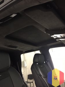 Реставрация потолка салона Авто.