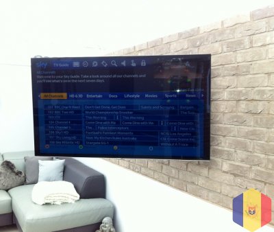 Установка телевизоров на стену. Montarea televizorului pe perete.