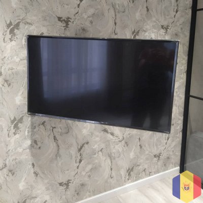 Установка телевизоров на стену. Montarea televizorului pe perete.