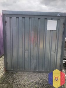 Контейнер 9 фт, запирающаяся двойная дверь