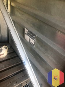 Контейнер 9 фт, запирающаяся двойная дверь