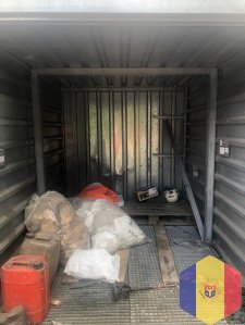 Контейнер 9 фт, запирающаяся двойная дверь