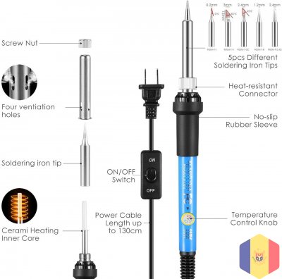 Набор паяльника напряжение 120Вт