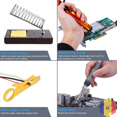 Набор паяльника напряжение 120Вт