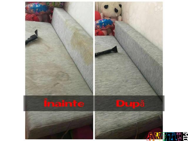 Curatarea mobilei moi si a covoarelor