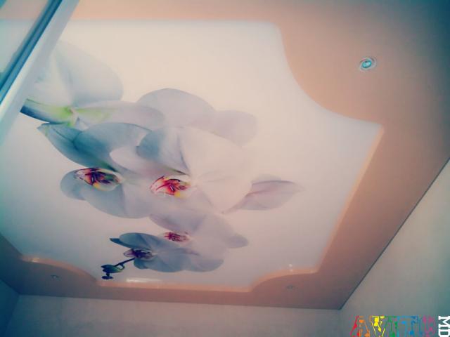 Выполним любые фигуры, переходы в уровнях, консоли из натяжного потолка