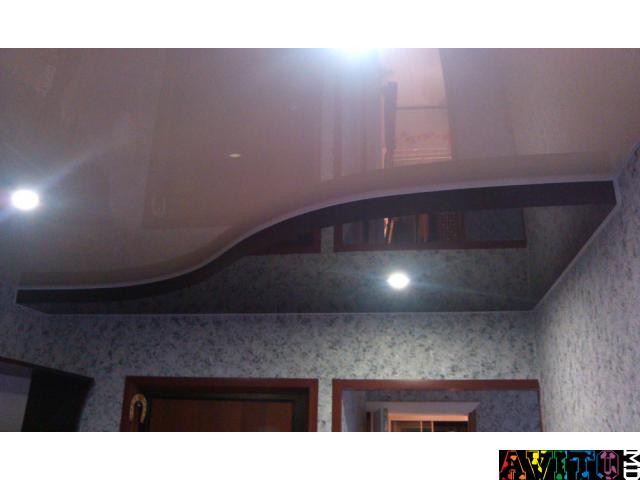 Натяжные потолки - одним движением руки!