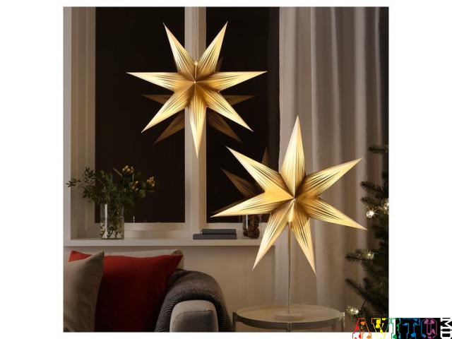 Звезды 3 д для оформления интерьера