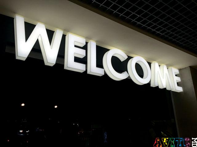 Объемные и плоские буквы с подсветкой и без!