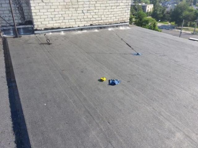 Ремонт мягкой кровли.